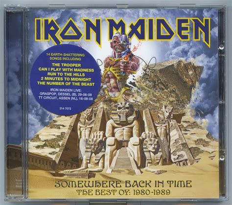 Iron Maiden – Somewhere Back In Time (The Best Of: 1980-1989) (2008, CD) - Discogs