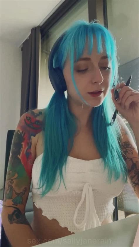 Sallyjanerain Free Use Agreement 😜 Full Video For Subscribers 😍 Freeuse Slut Bluehair