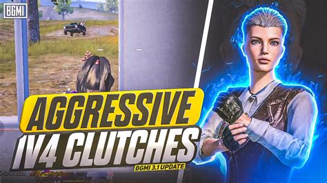 AGGRESSIVE CLUTCHES IN BGMI 3 1 UPDATE IPHONE 13 SMOOTH 60FPS PUBG