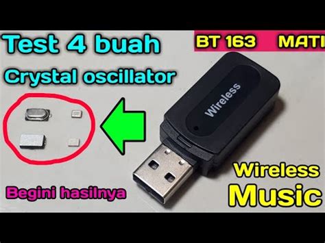 CARA MEMPERBAIKI RECEIVER BLUETOOTH MUSIC BT 163 RUSAK TIDAK HIDUP