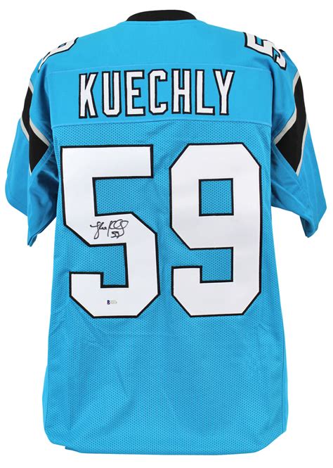 Lot Detail Luke Kuechly Signed Carolina Panthers Jersey Jsa