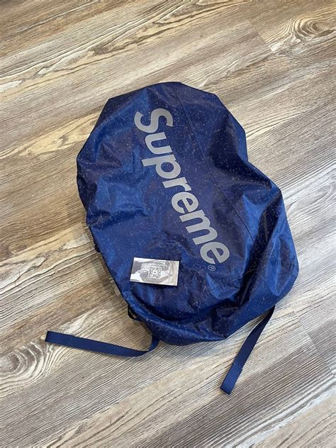 Supreme Supreme Fw20 Blue Waterproof Reflective Speckled Backpack Grailed