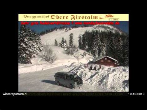 Spitzingsee Obere Firstalm Webcam Time Lapse 2010 2011 YouTube