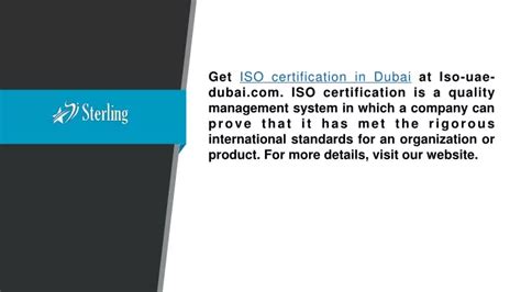 PPT Iso Certification In Dubai Iso Uae Dubai PowerPoint