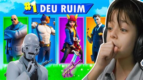 DESAFIO só LOOT de CAPANGA E CHEFE FORTNITE YouTube