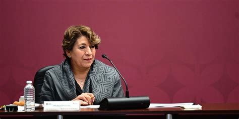 Delfina Gómez Gobernadora Del Edomex Participa En Segunda Sesión