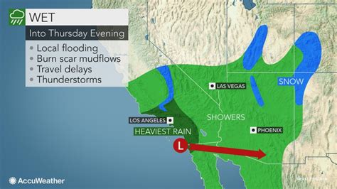 Heavy Rain To Put California Burn-Scar Areas At Risk For Mudslides - California Lead Free ...