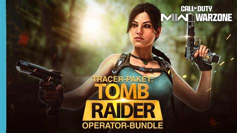 Lara Croft Operator Bundle Call Of Duty Modern Warfare II Warzone