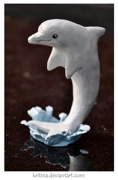 Pin on Dolphins | Easy clay sculptures, Clay art projects, Animal ...