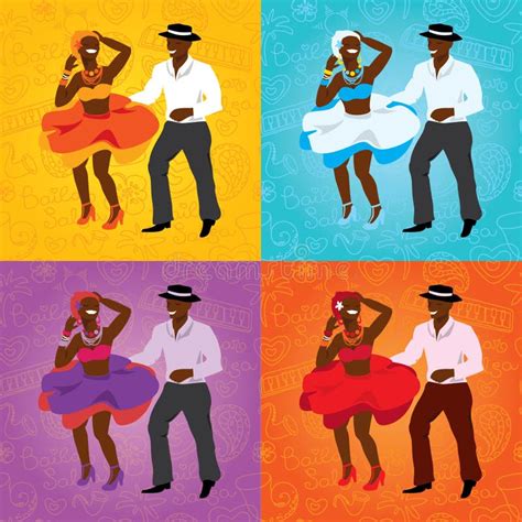 Salsa Dancing Poster For The Party Cuban Couple Palms Musical