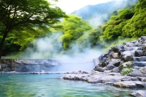 Hot Spring Landscape Pictures