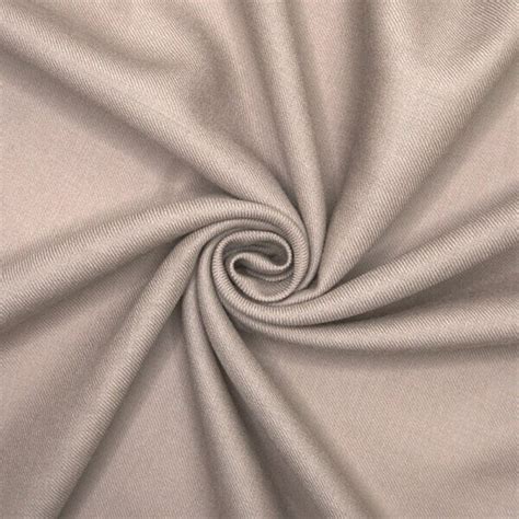 Lightweight Italian Wool Gabardine Mushroom Sample Gala Fabrics