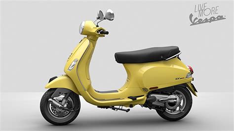 Vespa Zx 125 Left Side View Image Bikewale