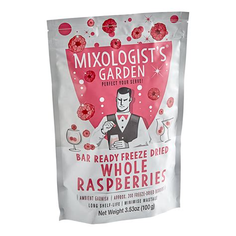 Mixologists Garden Freeze Dried Raspberries 100 Gram