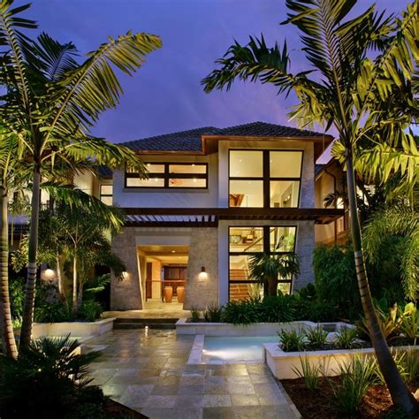 Captiva House Exotique Façade Miami par K2 Design Group Inc