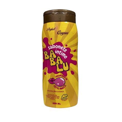 Sabonete Líquido Íntimo 200ml Babalu Tutti Frutti Feminino Cheirinho