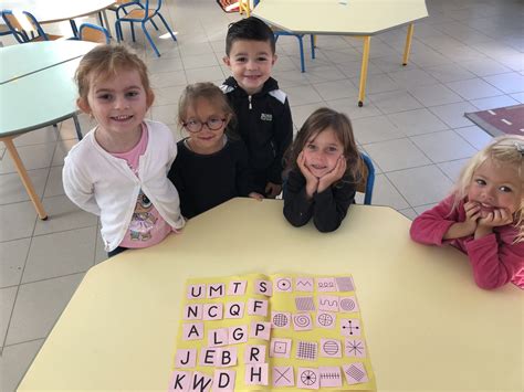 La rentrée chez les MS qui sont avec des PS Ecole Sainte Marie Nozay