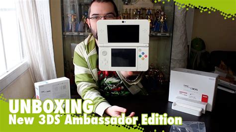 Unboxing New Nintendo 3ds Ambassador Edition Impresiones Jota Delgado Youtube