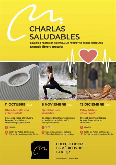 Vuelven En Octubre Las Charlas Saludables Al Colegio De M Dicos