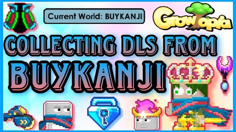 Collecting DLS From BUYKANJI After 1 Month Growtopia 2023 YouTube