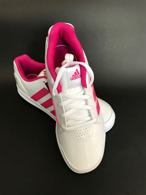 Tenis Adidas Para Niña Blancos Con Rosa Regreso A Clases 85000 En Mercado Libre