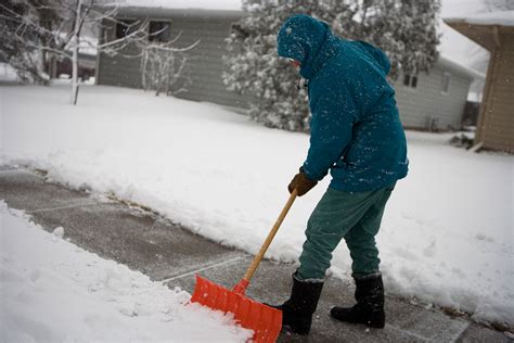 How To Avoid A Heart Attack When Shoveling Snow