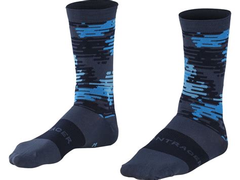 Bontrager 2020 Race Crew Sock In Battleship Blue Cycles UK Ltd