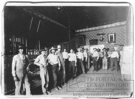 [saloon Scene] The Portal To Texas History