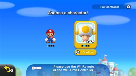 Screenshot Of New Super Mario Bros U Wii U 2012 MobyGames