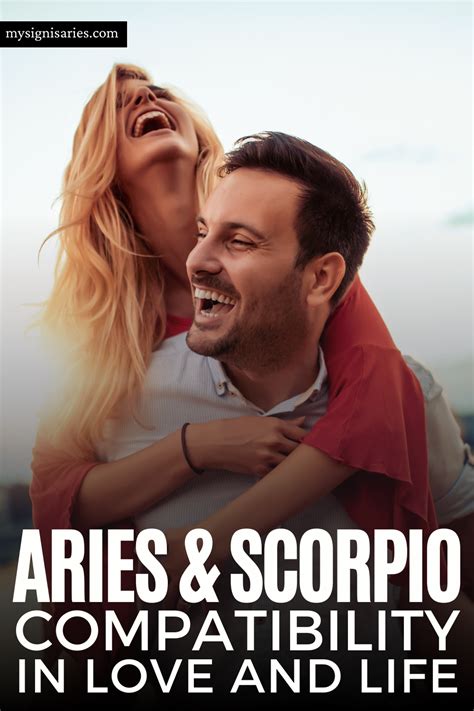 Aries and Scorpio Compatibility In Love And Life - My Sign Is Aries