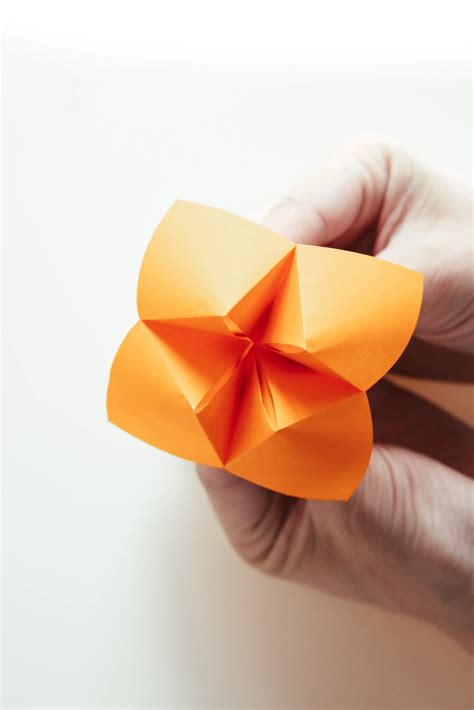 How To Make An Easy Origami Fortune Teller Origamiok