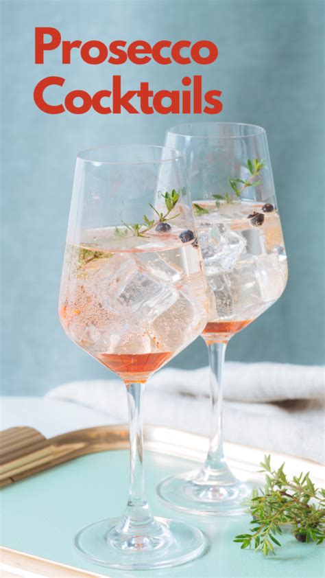 15 Best Prosecco Cocktails to Drink