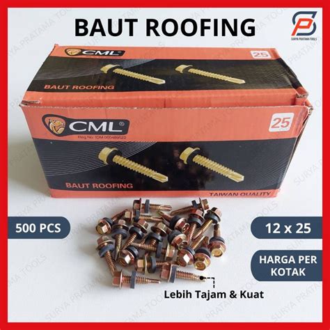 Jual 500 PCS Baut Roofing Camel 12x25 Per Kotak Baut Rangka Baja