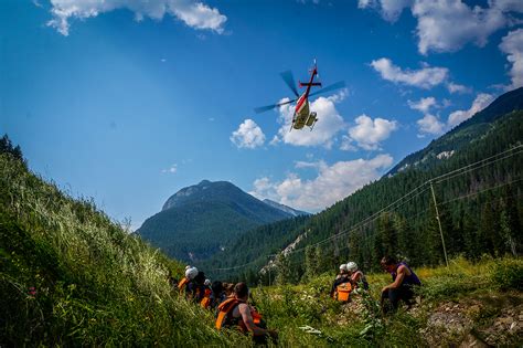 ultimate heli adventure  complete rafting trip  golden bc