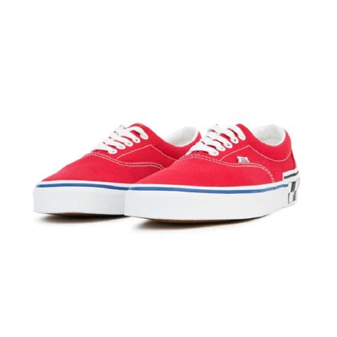 Vans Việt Nam Giày Vans Era Check Block Tango Red Vn0a38frvor