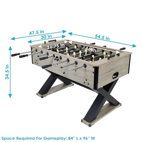 Sunnydaze Decor Hathaway Spartan 6 Ft Pool Table With Table Tennis