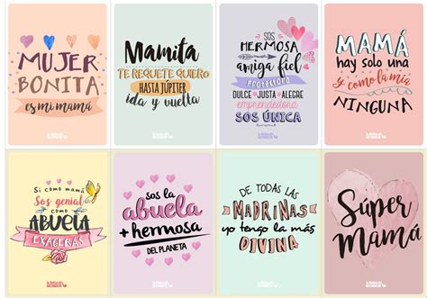 Dia De La Madre Tarjetas Para Imprimir