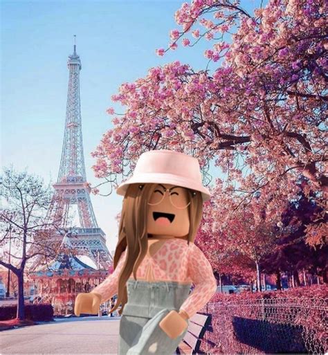 Girl Roblox in Paris | Roblox pictures, Roblox animation, Cute tumblr ...