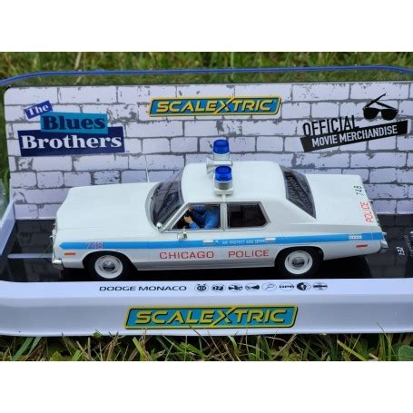 Scalextric C Blues Brothers Dodge Monaco Chicago Police