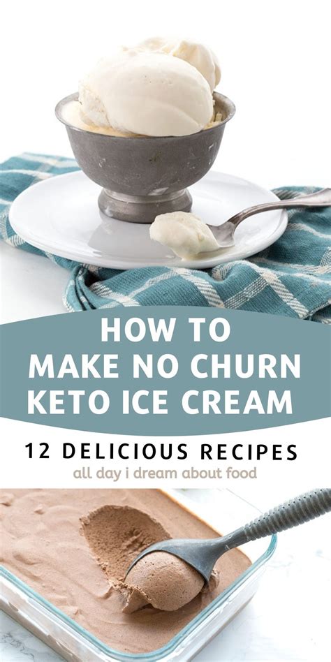 No Churn Keto Ice Cream Sugar Free Ice Cream Recipe Low Carb Ice