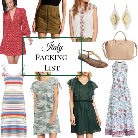 Wanderlust Wednesday Packing For Italy What To Pack For Italy In The