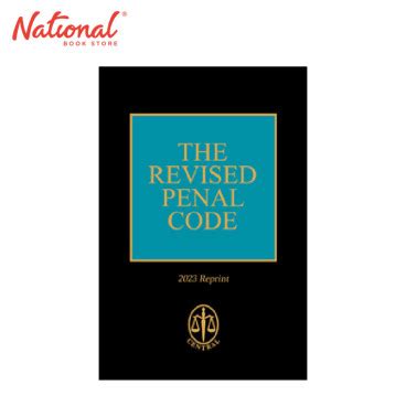 The Revised Penal Code Codal Reprint By Cbsi Editorial Staff