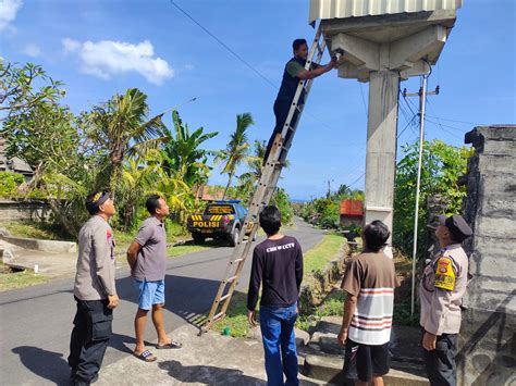 Marak Aksi Pencurian Desa Tegalmengkeb Tabanan Pasang Puluhan Cctv