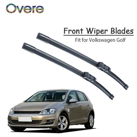 Overe 1set Car Windshield Rubber Wiper Blade Refit For Volkswagen Vw Golf Mk4 Mk5 Mk6 Mk7 2017