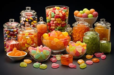 Premium Photo Gourmet Candy Wonderland Candy Photo