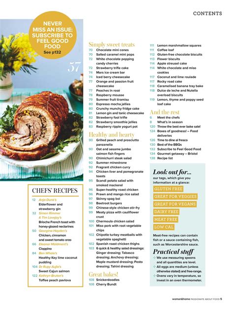 Woman And Home Feel Good Food Magazine June 2019 Back Issue