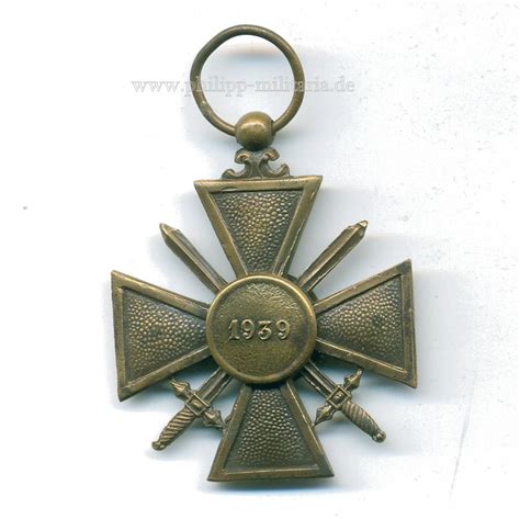 Frankreich Kriegskreuz Mit Schwertern Croix De Guerre