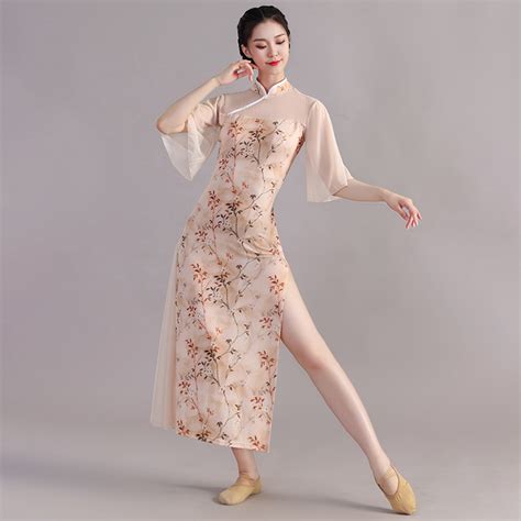 Jual Cheongsam Chinese Baju Tari Tradisional China Dress Qipao Gaun