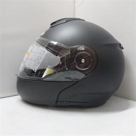 Jual Helm Zeus ZS 3050 Matt Black Modular New Shopee Indonesia