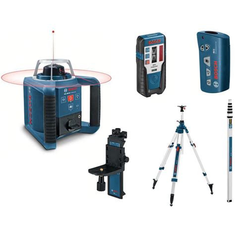 Bosch Grl Hv Professional Rotational Laser Level Set Including Lr